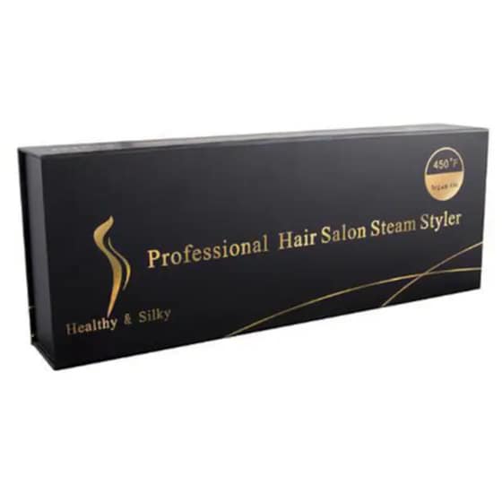 Ισιωτικό Μαλλιών REOPRO Salon Professional Steam Hair Straightener 55 W Μαύρο image 5
