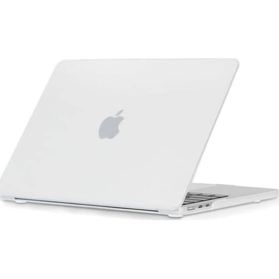 Ανθεκτική Σκληρή Θήκη Apple MacBook Air 13" M3 2024 / M2 2022 - Tech-Protect Smartshell - Ματ Διάφανη image 0