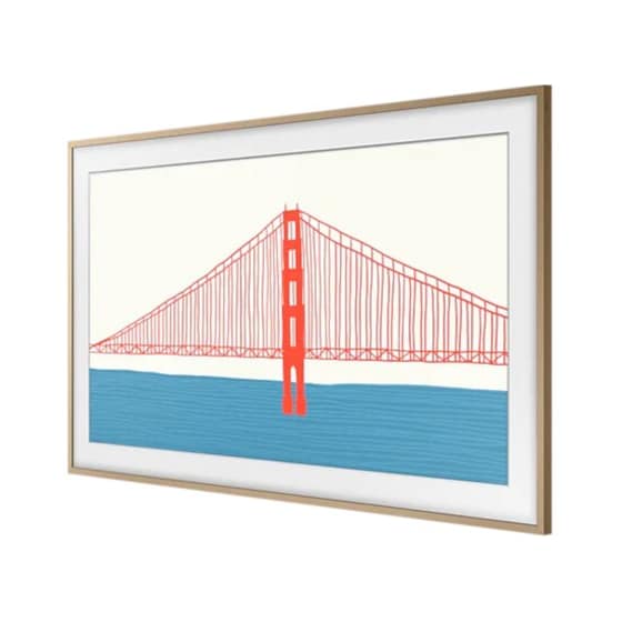 Μαγνητικό Πλαίσιο Τηλεόρασης Samsung The Frame 50" VG-SCFA50TKBXC - Χρυσό image 1