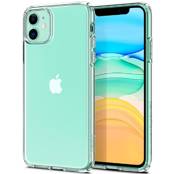 Θήκη Apple iPhone 11 - Spigen Liquid Crystal - Crystal Clear image 0