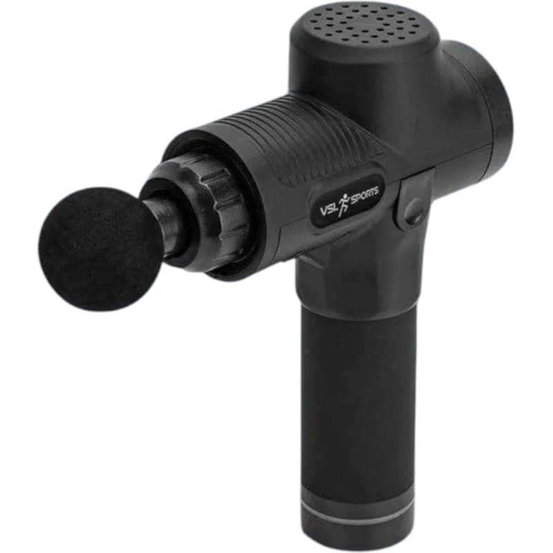 VSL-SPORTS Vsl Sports - Πιστόλι Μασάζ - Massage Gun - Με Βαλιτσάκι, Αξεσουάρ Και Φορτιστή Σε Μαύρο Χρώμα - Vsl140432blk