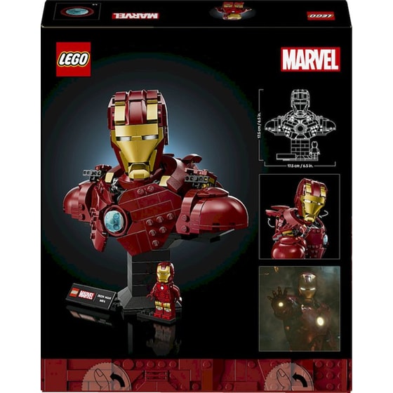 LEGO® ǀ Marvel Προτομή Άιρον Μαν MK4 (76327) image 9