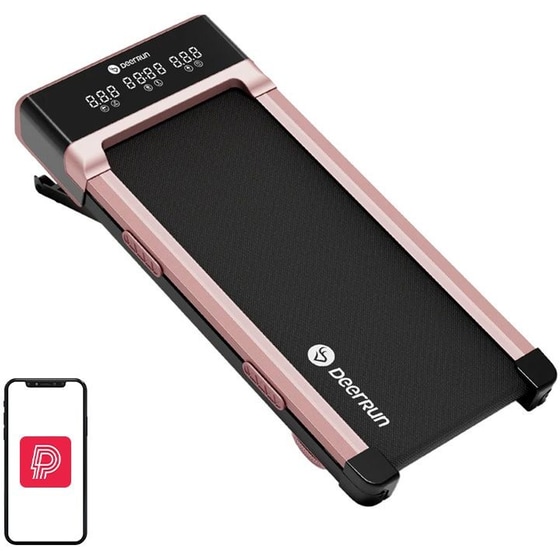 DEERUN Walking Pad Z10 Ηλεκτρικός Διάδρομος Γυμναστικής Ροζ image 3