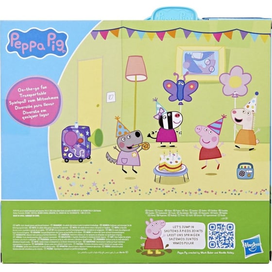 Hasbro Peppa Pig Party Carry Case Θήκη με 4 Φιγούρες (F8888) image 1