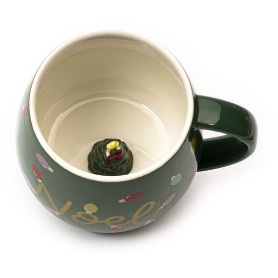 Κούπα Κεραμική Tri-Coastal 3D Xmas Tree image 3