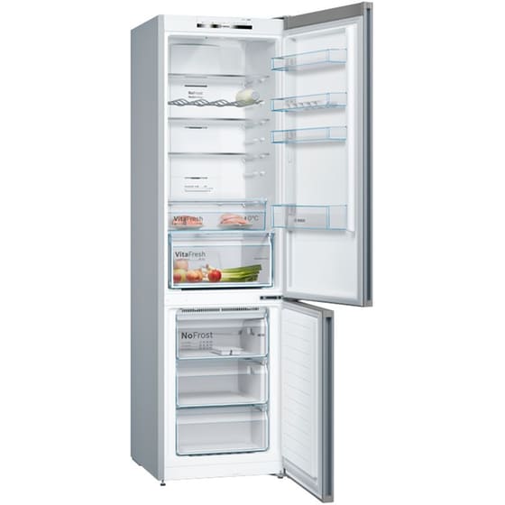 BOSCH KGN39VIDB Total No Frost 368 Lt Brushed Steel Ψυγειοκαταψύκτης image 2