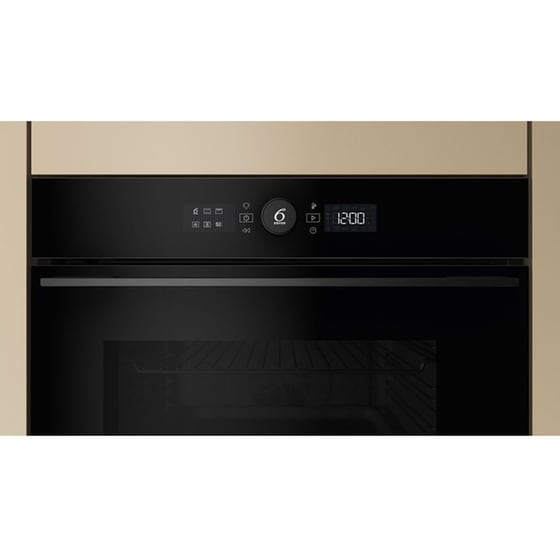 WHIRLPOOL WOI5S8PM1SBA 73 Lt Μαύρο Εντοιχιζόμενος Φούρνος Άνω Πάγκου image 2