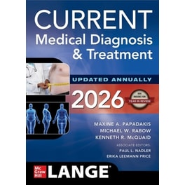 Current Medical Diagnosis & Treatment 2026