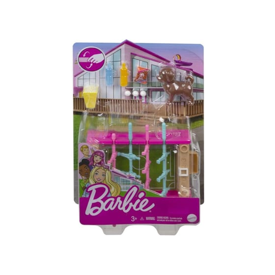 Barbie Έπιπλα Σετ Σκυλάκι, Επιτραπέζιο Ποδοσφαιράκι image 0