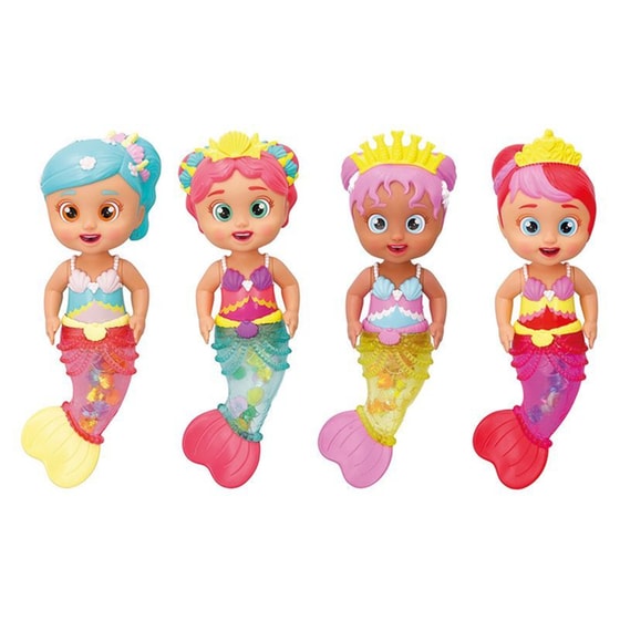 Πλατσουλίνια Shimmer Mermaids Κούκλα Μπάνιου image 1
