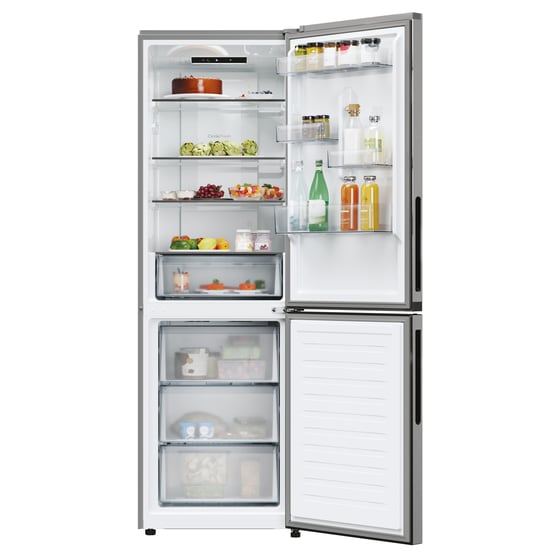 CANDY CNCQ2T618EX Total No Frost 355 Lt Inox Ψυγειοκαταψύκτης image 2