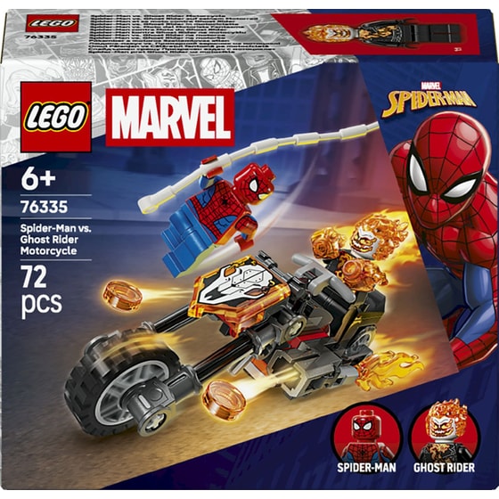 LEGO® Marvel Spider-Man vs. Μοτοσικλέτα Ghost Rider (76335) image 0