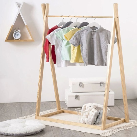 Παιδική Κρεμάστρα Δαπέδου A-s Tipi 127237 78x38x126 image 2