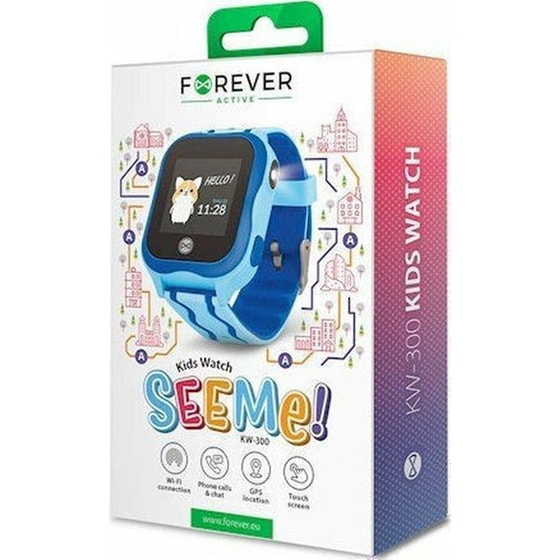 Smartwatch Forever Kw-300  45mm - Blue image 2