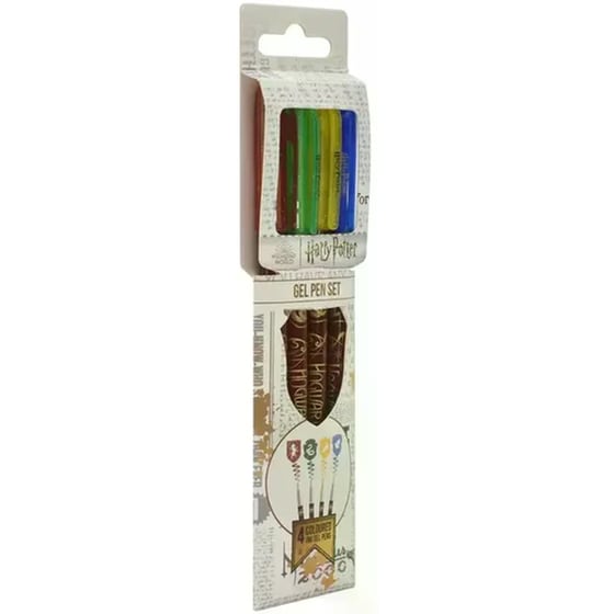 Σετ Στυλό Gel Harry Potter Hogwarts (4 Τεμάχια) image 2