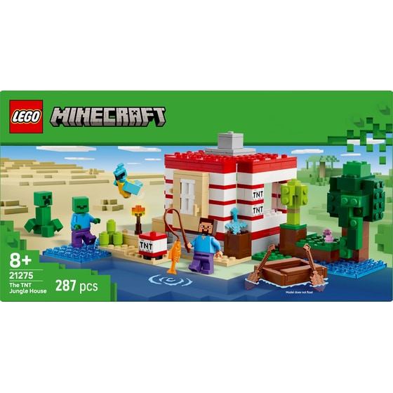 LEGO® Minecraft® The TNT Jungle House (21275) image 3