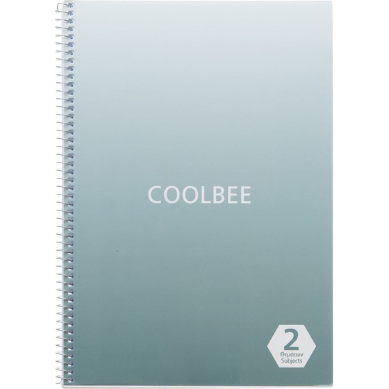 Τετράδιο Σπιράλ Coolbee Χάρτινο 17x25cm 2 Θεμάτων Notes (1 Τεμάχιο) image 2
