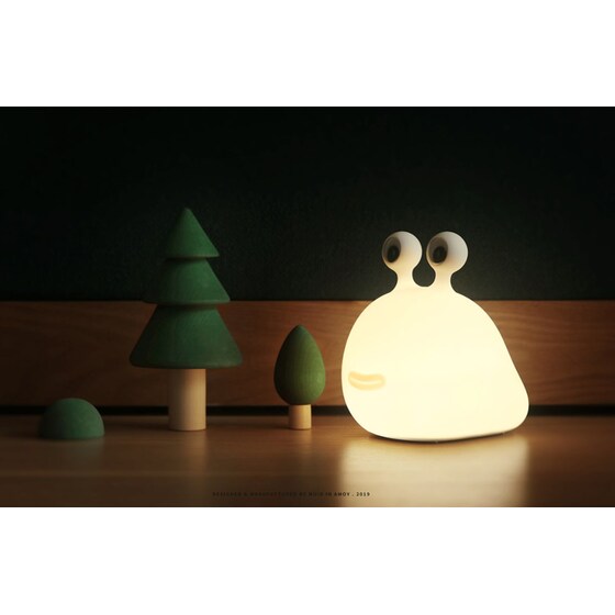 Allocacoc Slug Night Lamp Muid Φωτάκι Παιχνίδι Γυμνοσάλιαγκας Από Μαλακή Σιλικόνη Με Χρονοδιακόπτη image 1