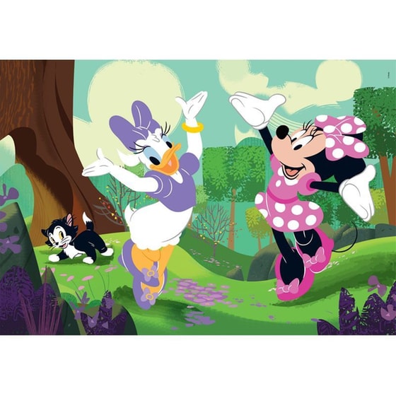 Παιδικό Παζλ Clementoni Super Color Disney Minnie (2x60 Κομμάτια) image 1