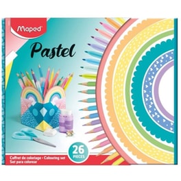 Σετ Ζωγραφικής Maped Pastel (26 Τεμάχια)