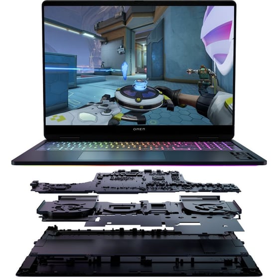 HP Omen Max 16-ah0074nv 16" QHD OLED (Intel Core Ultra 7-255HX/32 GB/1TB SSD/GeForce RTX 5080/Win11Pro) Laptop image 5