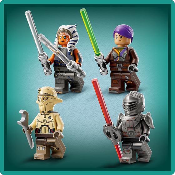 LEGO® Star Wars Ahsoka Tano's T-6 Jedi Shuttle (75362) image 6