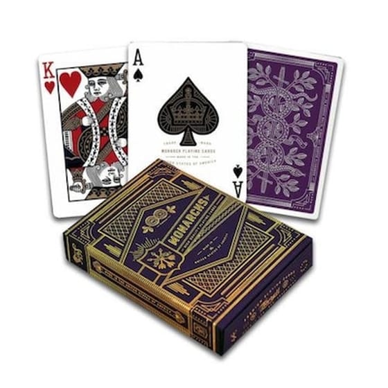 Τράπουλα Theory11 - Monarchs Purple image 0