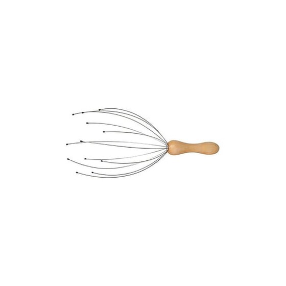 Συσκευή Μασάζ Για Το Κεφάλι Με Ξύλινη Λαβή, Head Massage image 0