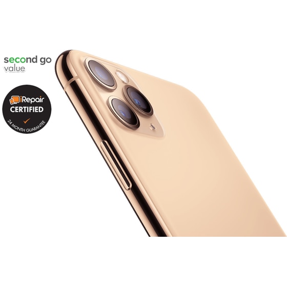 Μεταχειρισμένο Apple iPhone 11 Pro Max 64GB Gold second go value Certified by iRepair image 5