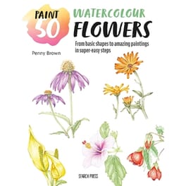 Paint 50: Watercolour Flowers