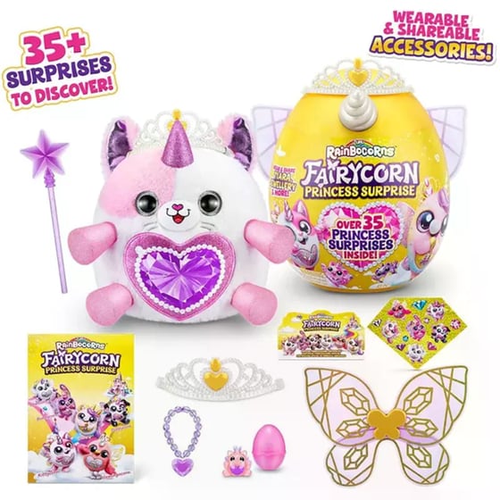 Λούτρινο Gama Brands Αυγό Rainbocorns Princess Fairycorn Series 6 (6 Σχέδια) image 2
