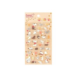 Αυτοκόλλητα Funny Stickers Γατάκια Puffy