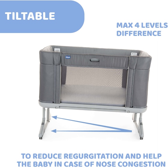 Chicco Λίκνο Next 2 Me Forever Moon Grey image 8