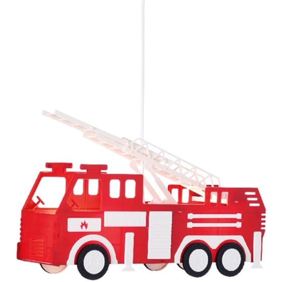 Παιδικό Φωτιστικό Οροφής Aca Heroes MD160232A Πυροσβεστικό image 0