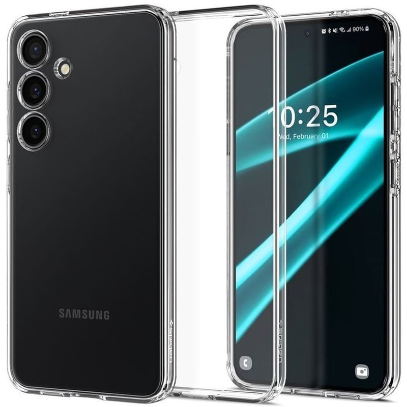 SPIGEN Θήκη Samsung Galaxy S24 Plus - Spigen Liquid Crystal Σιλικόνης - Crystal Clear (acs07323)