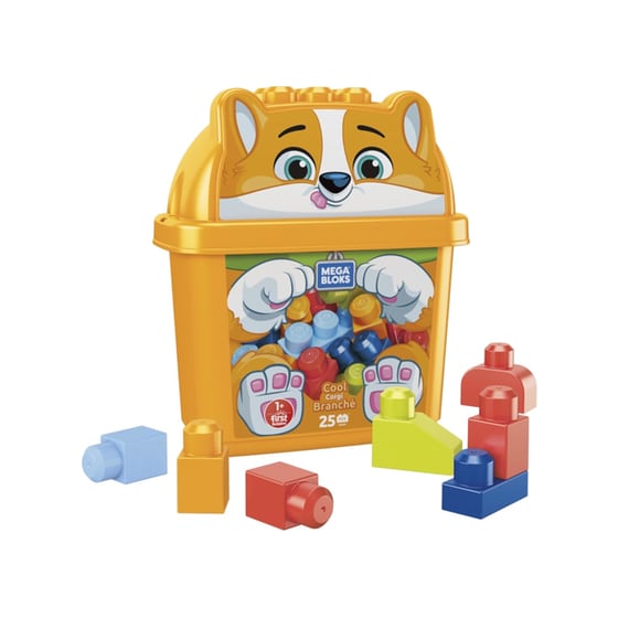 Mega Bloks Κουβαδάκι με Τουβλάκια - Σκυλάκι image 1