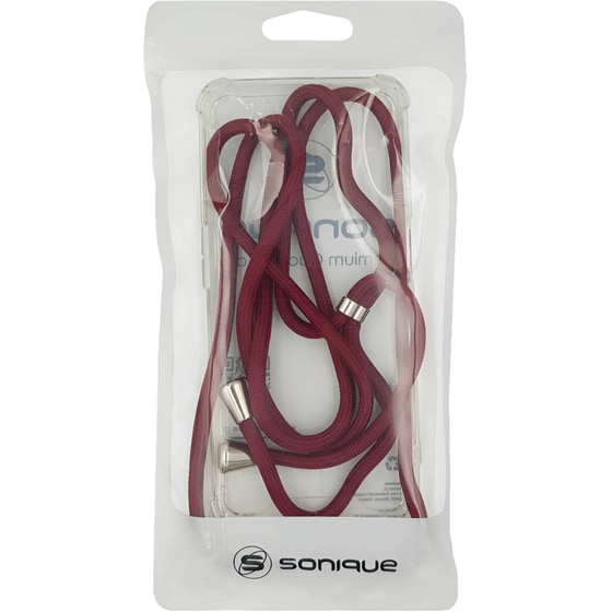 Θήκη Apple iPhone 14 Pro - Sonique Armor Clear - Μπορντό image 4