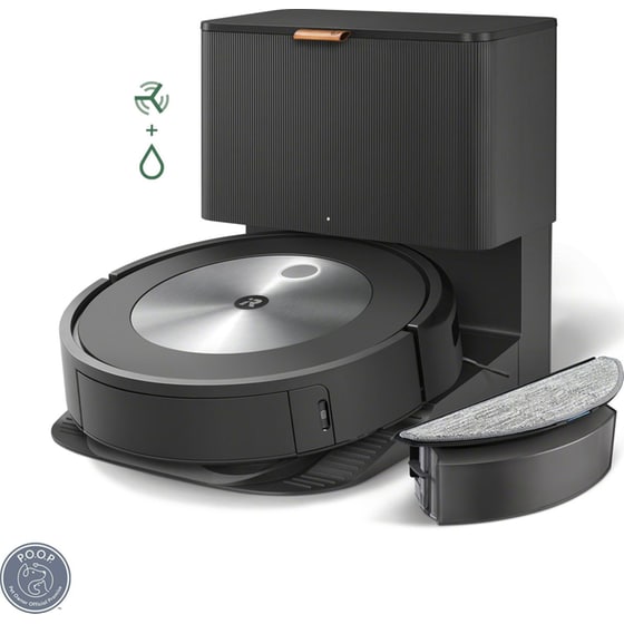I-ROBOT ROOMBA COMBO J5+ για Σκούπισμα & Σφουγγάρισμα Μαύρο Σκούπα Ρομπότ image 1