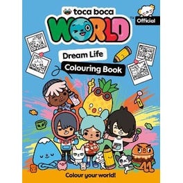Toca Boca Dream Life Colouring Book