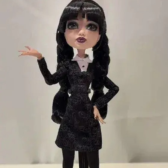 Κούκλα Monster High - Wednesday image 13