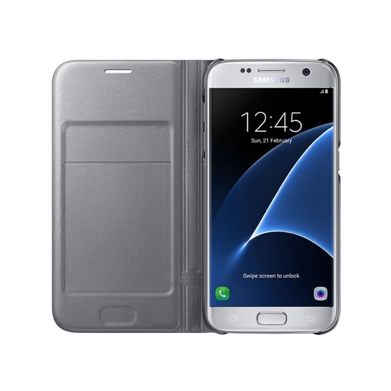 ΘΗΚΗ ΚΙΝ SAMSUNG S7 LED VIEW COVER SLV image 2
