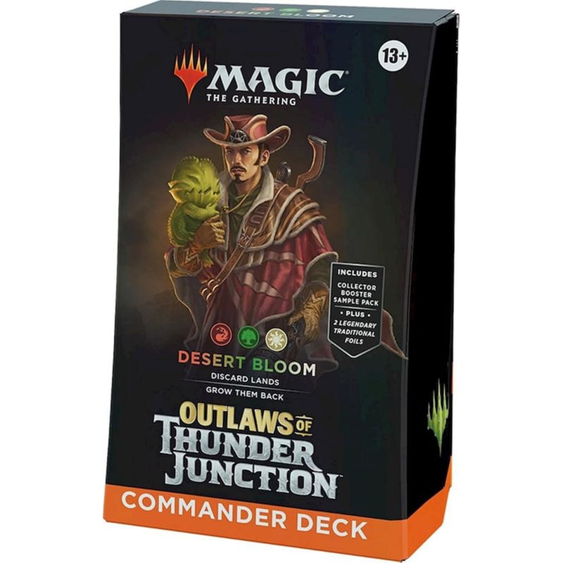 Magic The Gathering – Outlaws Of Thunder Junction Commander Deck (Desert Bloom)