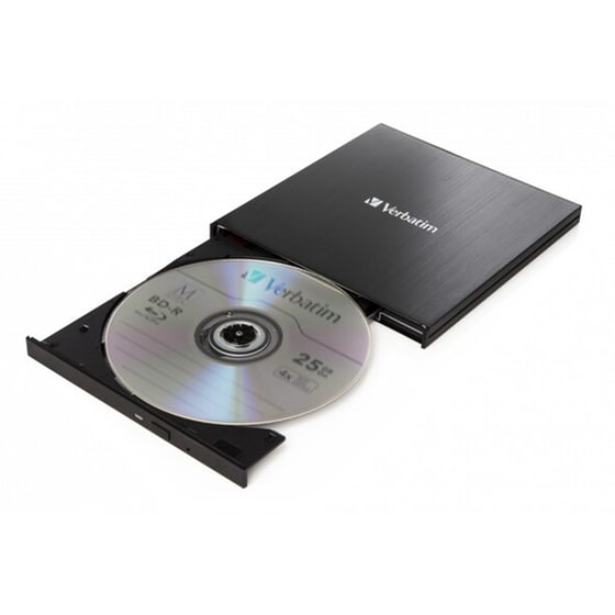 Εξωτερική Οπτική Μονάδα Verbatim Slimline 43889 Blu-Ray - Black image 0