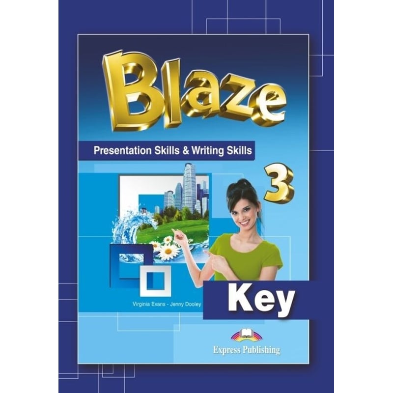 Blaze 3 - Presentation skills Writing skills key