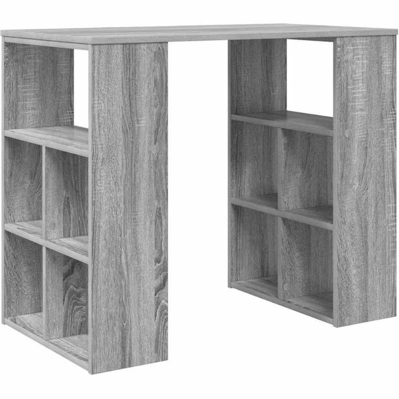 Γραφείο VidaXL από Επεξεργασμένο Ξύλο 90x50x75 cm - Γκρι Sonoma