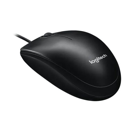 Logitech  M100 Ενσύρματο Ποντίκι  - Μαύρο image 1