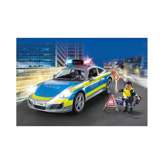 PLAYMOBIL® Porsche 911 Carrera 4S Αστυνομικό Όχημα (70066) image 3
