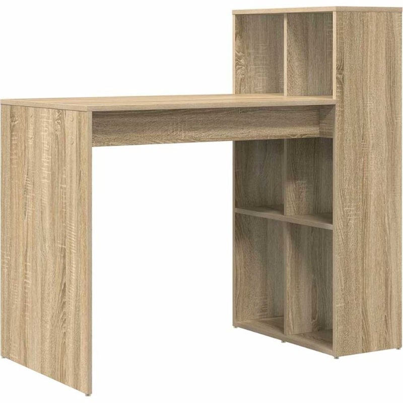 Γραφείο VidaXL από Επεξεργασμένο Ξύλο 108x55x103,5 cm - Sonoma Δρυς