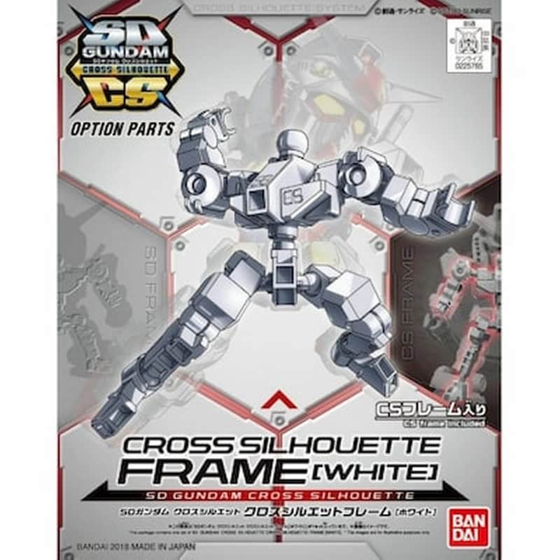 Φιγούρα Mobile Suit Gundam – Cross Silhouette Frame (white) Model Kit