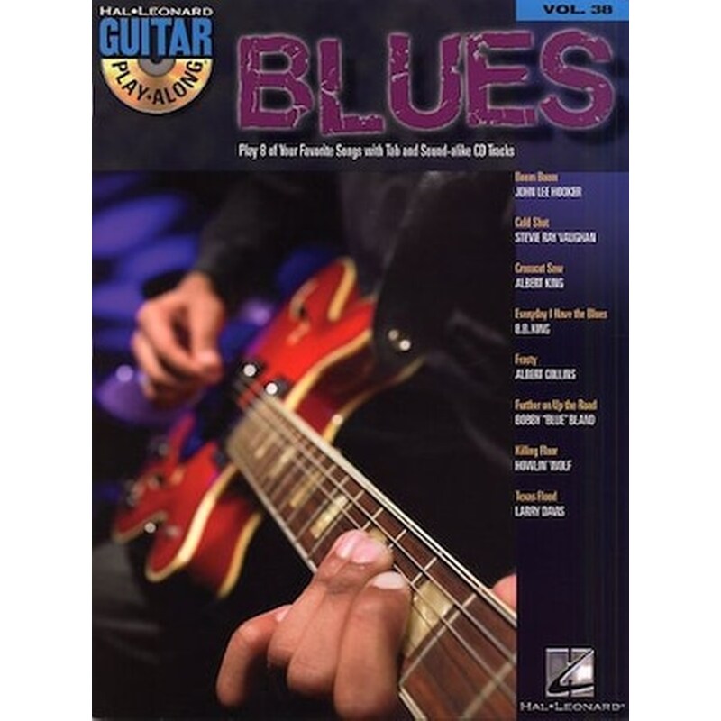 HAL LEONARD Gpa - Blues For Guitar Vol.38 - Cd